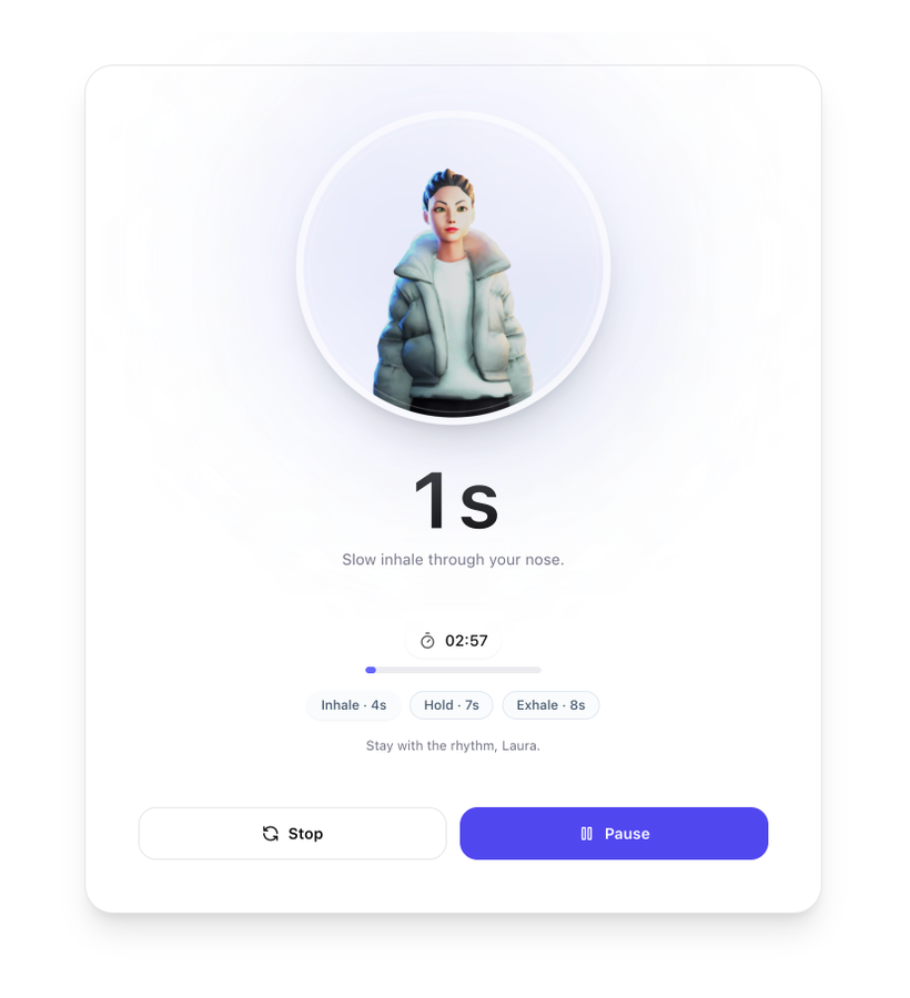 Designing and building the app — screen 3
