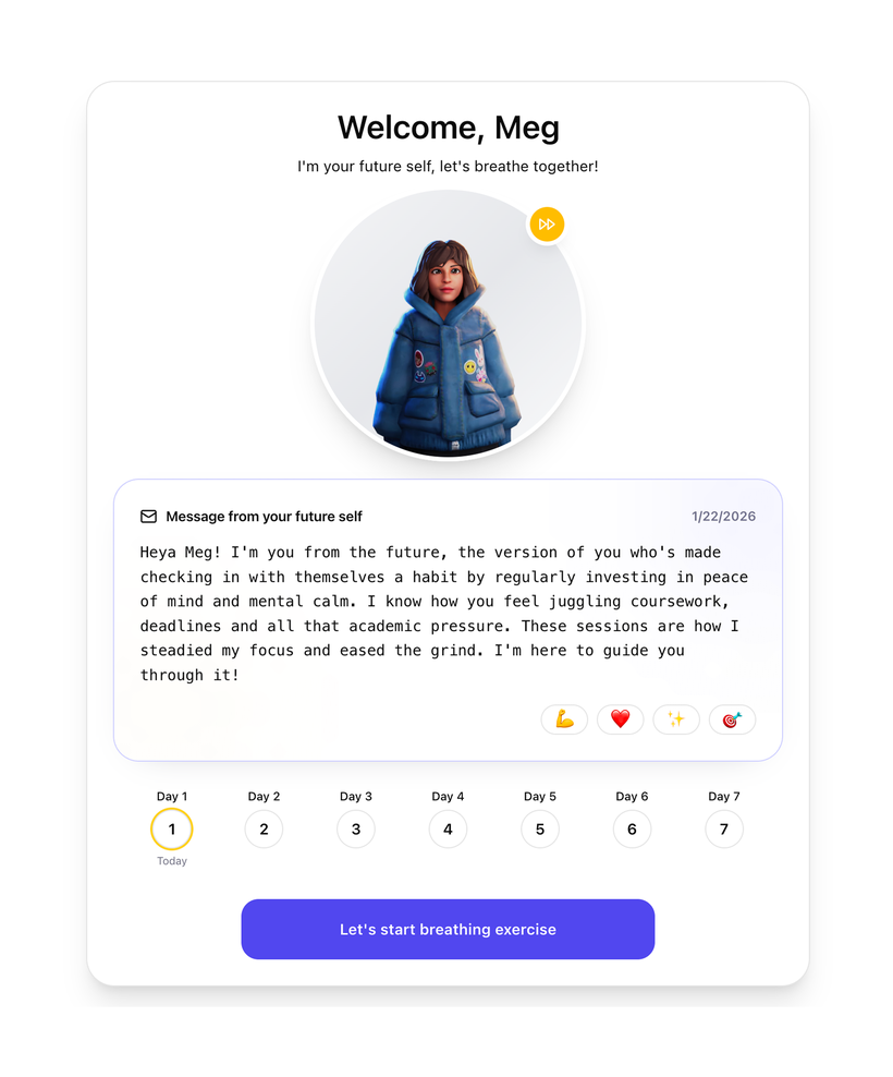 Designing and building the app — screen 1