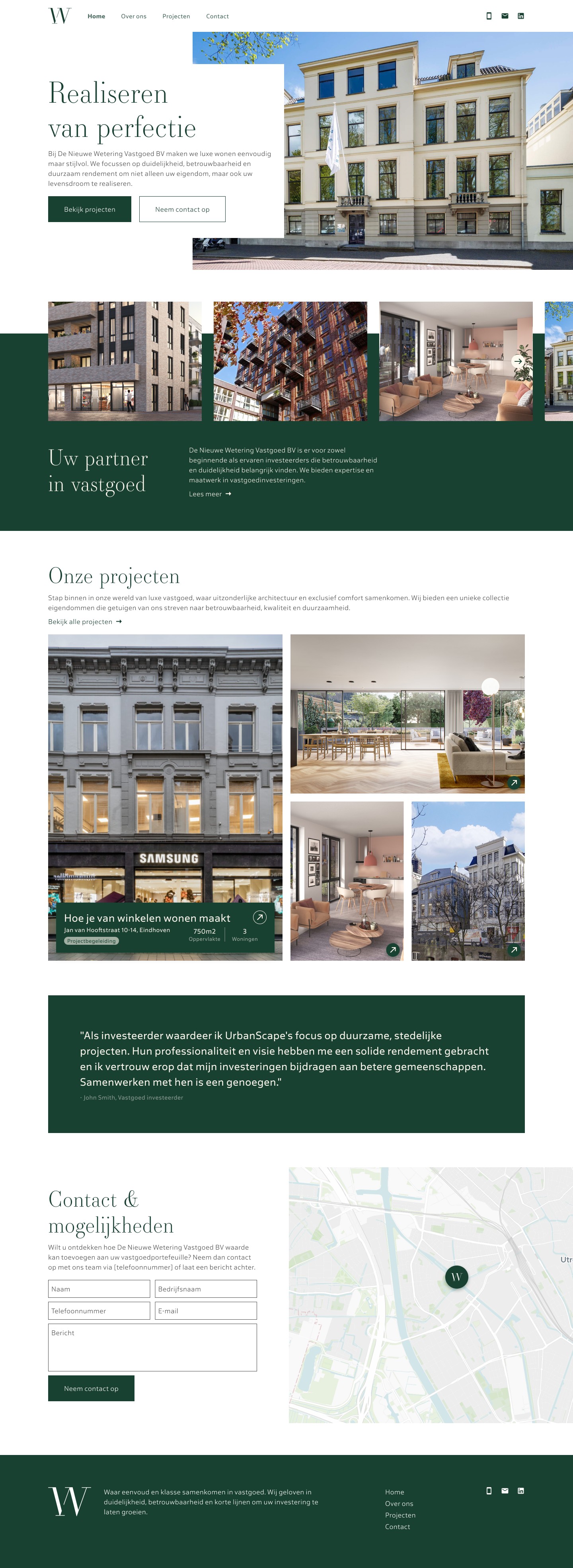 Wetering product interface