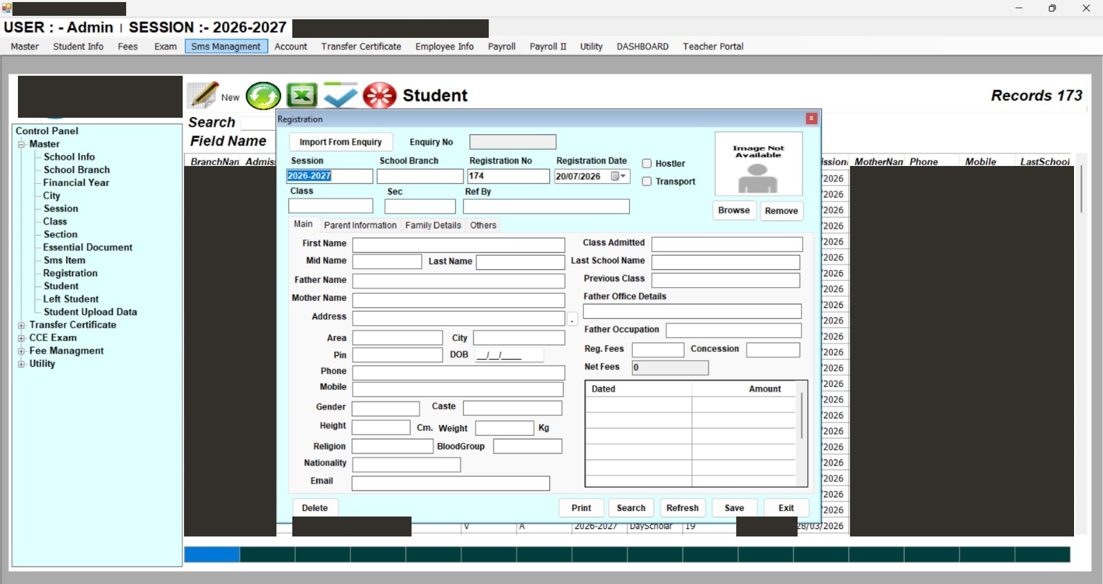 Problems with the old system — screen 2